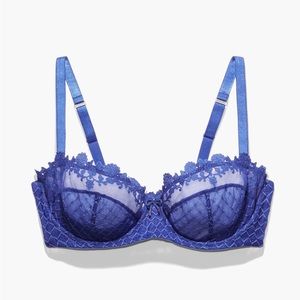 NWT Savage Fenty - Baroque Bondage Unlined Balconette Bra 38D